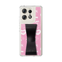 スリムプロテクションケース - STAND & RING RIBBON［ エスターバニー - Pattern ］