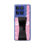 スリムプロテクションケース - STAND & RING RIBBON［ エスターバニー - Pattern ］
