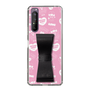 スリムプロテクションケース - STAND & RING RIBBON［ エスターバニー - Pattern ］