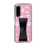 スリムプロテクションケース - STAND & RING RIBBON［ エスターバニー - Pattern ］