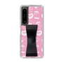 スリムプロテクションケース - STAND & RING RIBBON［ エスターバニー - Pattern ］