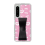 スリムプロテクションケース - STAND & RING RIBBON［ エスターバニー - Pattern ］