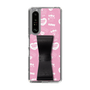 スリムプロテクションケース - STAND & RING RIBBON［ エスターバニー - Pattern ］
