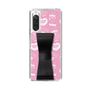 スリムプロテクションケース - STAND & RING RIBBON［ エスターバニー - Pattern ］