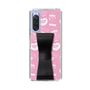 スリムプロテクションケース - STAND & RING RIBBON［ エスターバニー - Pattern ］