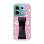 スリムプロテクションケース - STAND & RING RIBBON［ エスターバニー - Pattern ］
