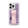 スリムプロテクションケース - STAND & RING RIBBON［ 内藤ルネ - RUNE Girl Retro & Modern - Purple ］