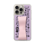 スリムプロテクションケース - STAND & RING RIBBON［ 内藤ルネ - RUNE Girl Retro & Modern - Purple ］