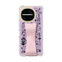 スリムプロテクションケース - STAND & RING RIBBON［ 内藤ルネ - RUNE Girl Retro & Modern - Purple ］