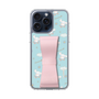 スリムプロテクションケース - STAND & RING RIBBON［ シナモロール - リボン - ガーリーフラワー ］