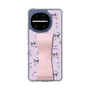 スリムプロテクションケース - STAND & RING RIBBON［ クロミ - リボン - スタイリッシュ ］