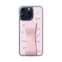 スリムプロテクションケース - STAND & RING RIBBON［ リトルツインスターズ - リボン - お出かけ ］