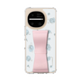 スリムプロテクションケース - STAND & RING RIBBON［ シナモロール - リボン - ライン ］