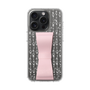 スリムプロテクションケース - STAND & RING RIBBON［ ひみつのアッコちゃん - 飾り模様 ］