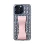スリムプロテクションケース - STAND & RING RIBBON［ ひみつのアッコちゃん - 飾り模様 ］