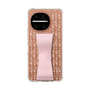 スリムプロテクションケース - STAND & RING RIBBON［ ひみつのアッコちゃん - 飾り模様 ］