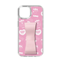 スリムプロテクションケース - STAND & RING RIBBON［ エスターバニー - Pattern ］