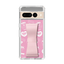 スリムプロテクションケース - STAND & RING RIBBON［ エスターバニー - Pattern ］