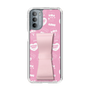 スリムプロテクションケース - STAND & RING RIBBON［ エスターバニー - Pattern ］