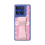 スリムプロテクションケース - STAND & RING RIBBON［ エスターバニー - Pattern ］
