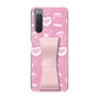スリムプロテクションケース - STAND & RING RIBBON［ エスターバニー - Pattern ］