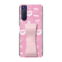 スリムプロテクションケース - STAND & RING RIBBON［ エスターバニー - Pattern ］