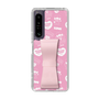 スリムプロテクションケース - STAND & RING RIBBON［ エスターバニー - Pattern ］