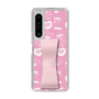 スリムプロテクションケース - STAND & RING RIBBON［ エスターバニー - Pattern ］