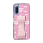 スリムプロテクションケース - STAND & RING RIBBON［ エスターバニー - Pattern ］