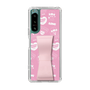 スリムプロテクションケース - STAND & RING RIBBON［ エスターバニー - Pattern ］