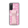 スリムプロテクションケース - STAND & RING RIBBON［ エスターバニー - Pattern ］
