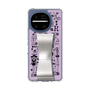 スリムプロテクションケース - STAND & RING RIBBON［ 内藤ルネ - RUNE Girl Retro & Modern - Purple ］