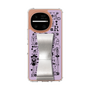 スリムプロテクションケース - STAND & RING RIBBON［ 内藤ルネ - RUNE Girl Retro & Modern - Purple ］