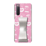スリムプロテクションケース - STAND & RING RIBBON［ エスターバニー - Pattern ］