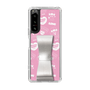 スリムプロテクションケース - STAND & RING RIBBON［ エスターバニー - Pattern ］