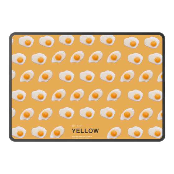 LAVIE SOL着せ替えケース［ YELLOW-Egg ］