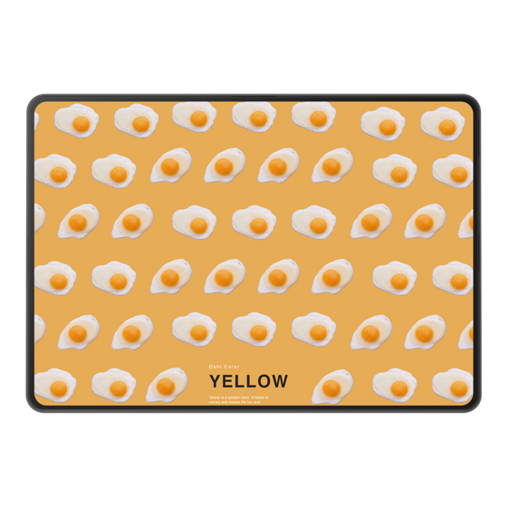 LAVIE SOL着せ替えケース［ YELLOW-Egg ］