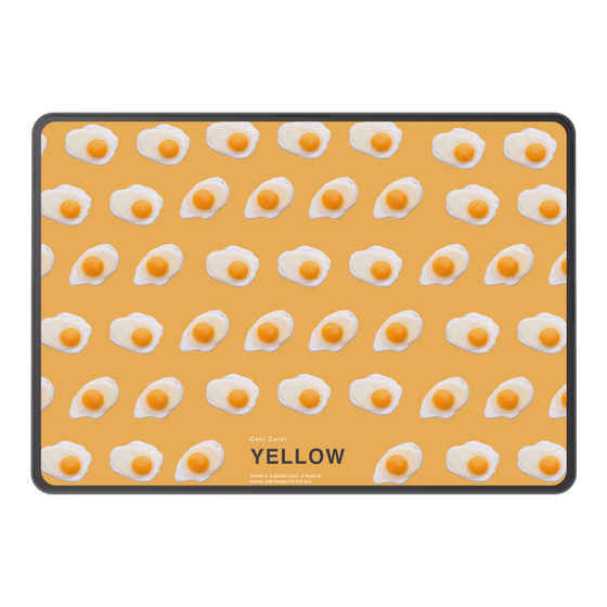 LAVIE SOL着せ替えケース［ YELLOW-Egg ］