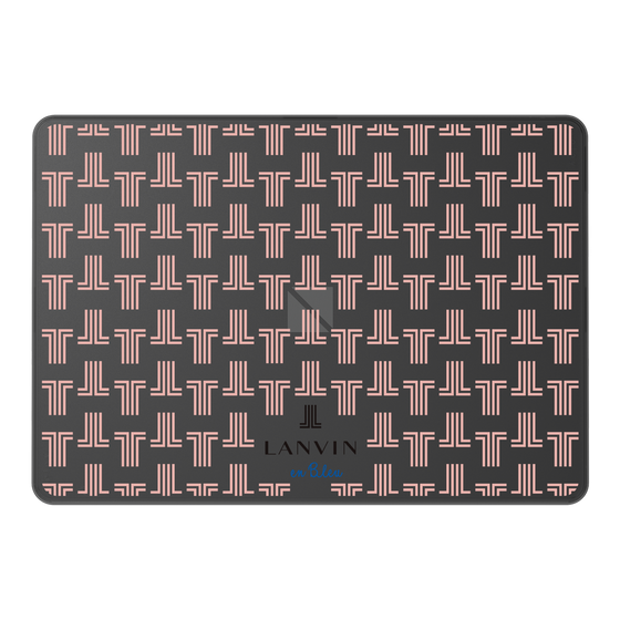 LAVIE SOL着せ替えケース［ LANVIN en Bleu - Monogram - Pink ］