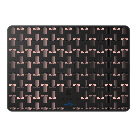 LAVIE SOL着せ替えケース［ LANVIN en Bleu - Monogram - Pink ］