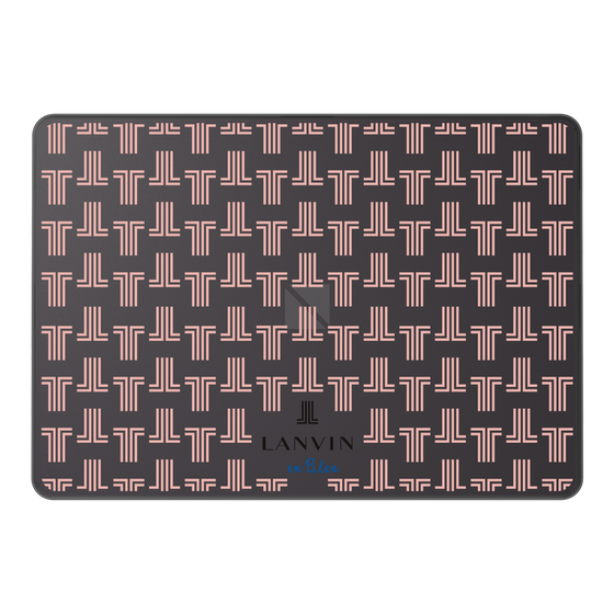 LAVIE SOL着せ替えケース［ LANVIN en Bleu - Monogram - Pink ］