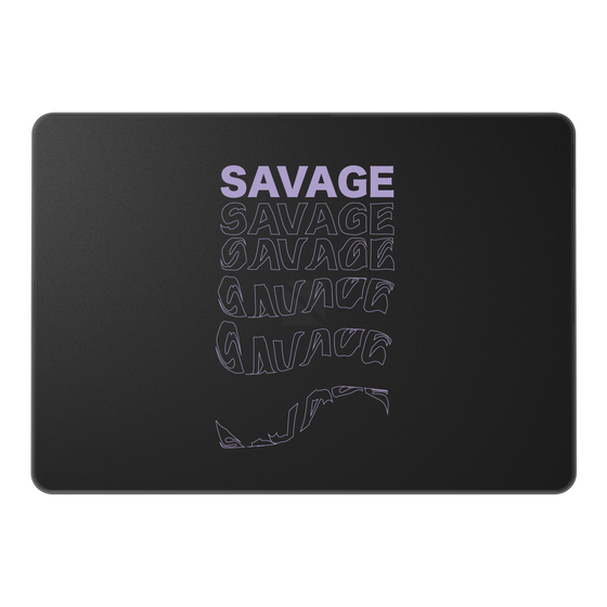 LAVIE SOL着せ替えケース［ SAVAGE Purple ］