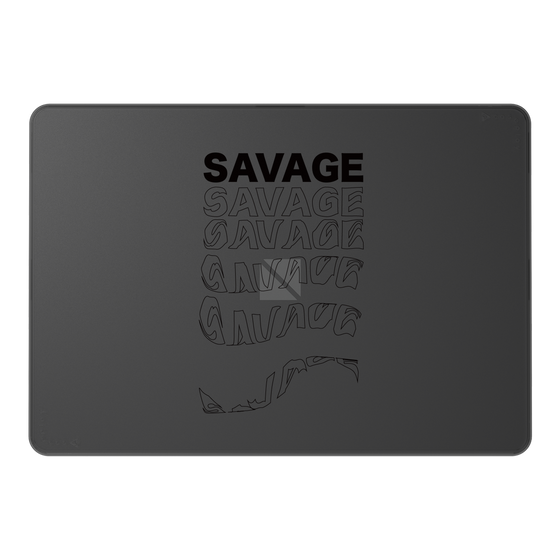 LAVIE SOL着せ替えケース［ SAVAGE Black ］