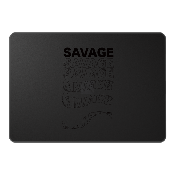 LAVIE SOL着せ替えケース［ SAVAGE Black ］