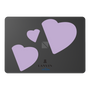 LAVIE SOL着せ替えケース［ LANVIN en Bleu Hearts Purple - ランバン ハート パープル ］