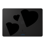 LAVIE SOL着せ替えケース［ LANVIN en Bleu Hearts Black - ランバン ハート ブラック ］