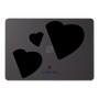 LAVIE SOL着せ替えケース［ LANVIN en Bleu Hearts Black - ランバン ハート ブラック ］