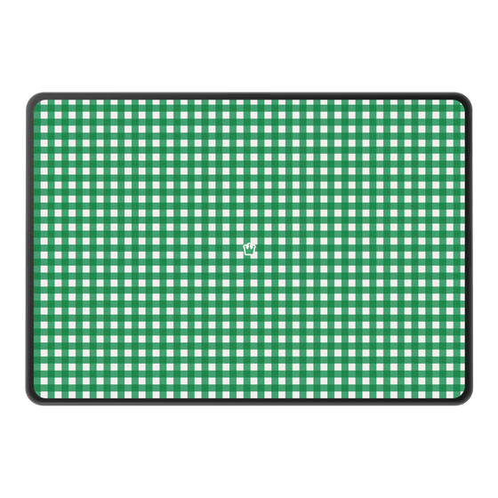 LAVIE SOL着せ替えケース［ Checkered Green - ギンガムチェック グリーン ］