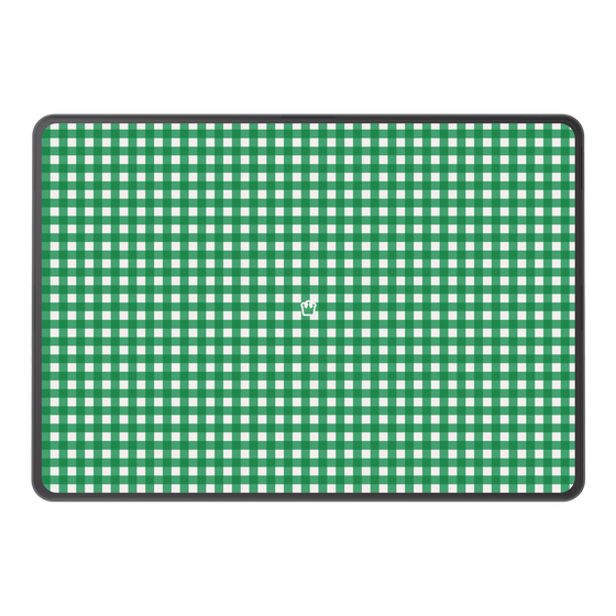 LAVIE SOL着せ替えケース［ Checkered Green - ギンガムチェック グリーン ］