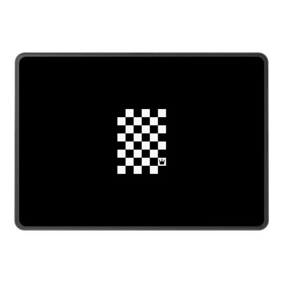 LAVIE SOL着せ替えケース［ Racing checkered flag - レーシングチェッカーフラッグ ］